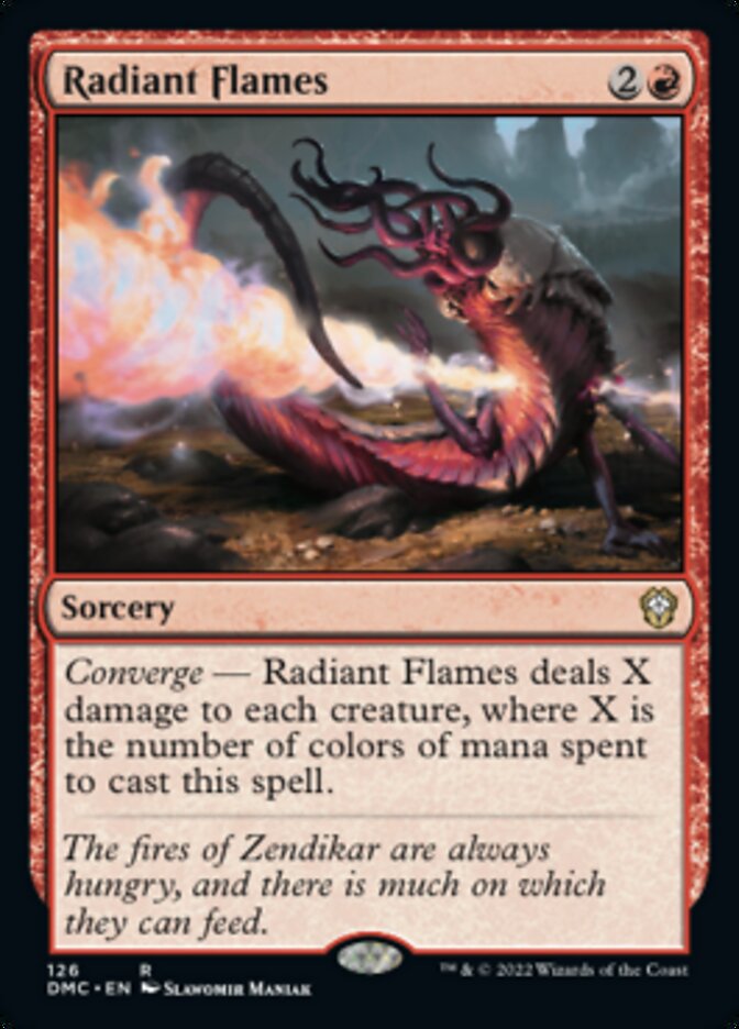 Radiant Flames [Dominaria United Commander] | Golgari Games