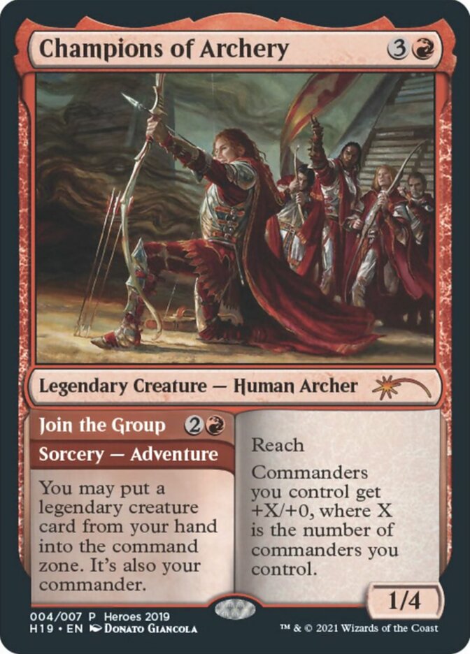 Champions of Archery // Join the Group [Heroes of the Realm 2019] | Local Legends