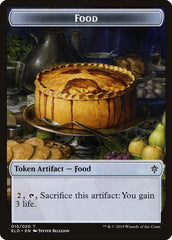 Mouse // Food (15) Double-sided Token [Throne of Eldraine Tokens] | Golgari Games