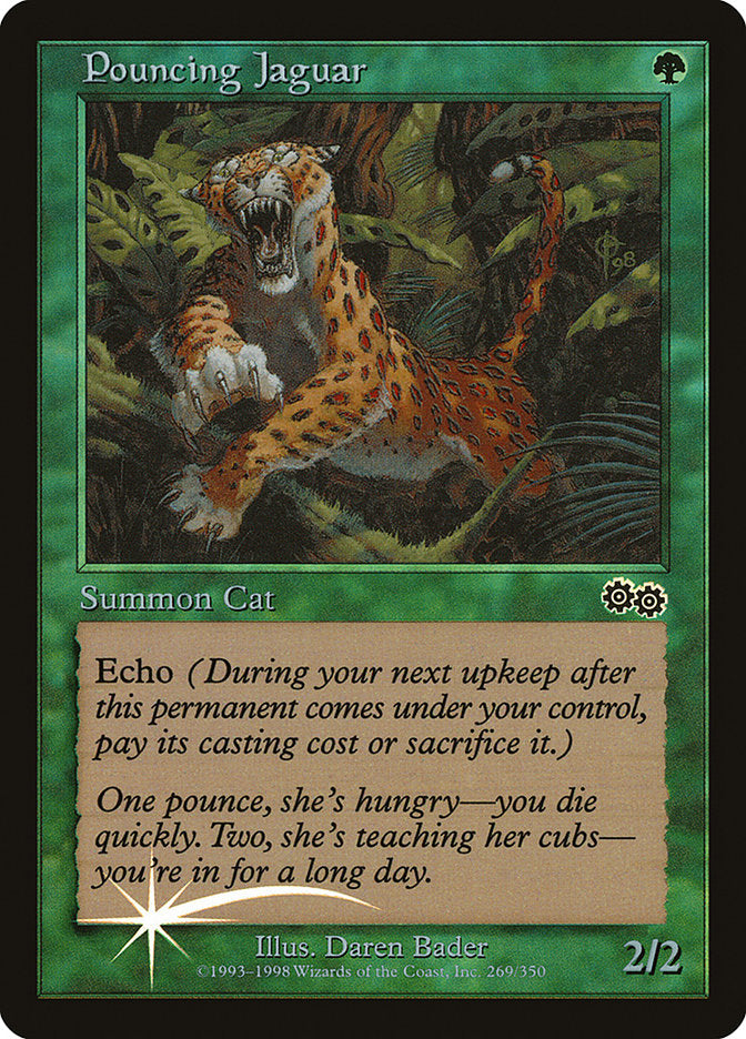 Pouncing Jaguar [Arena League 1999] | Golgari Games