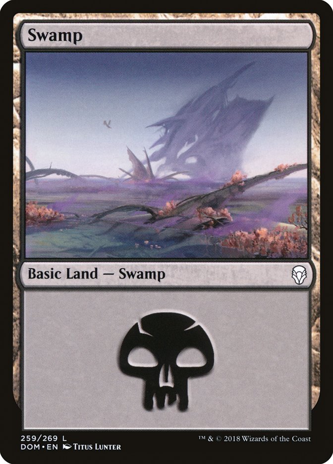 Swamp (259) [Dominaria] | Golgari Games