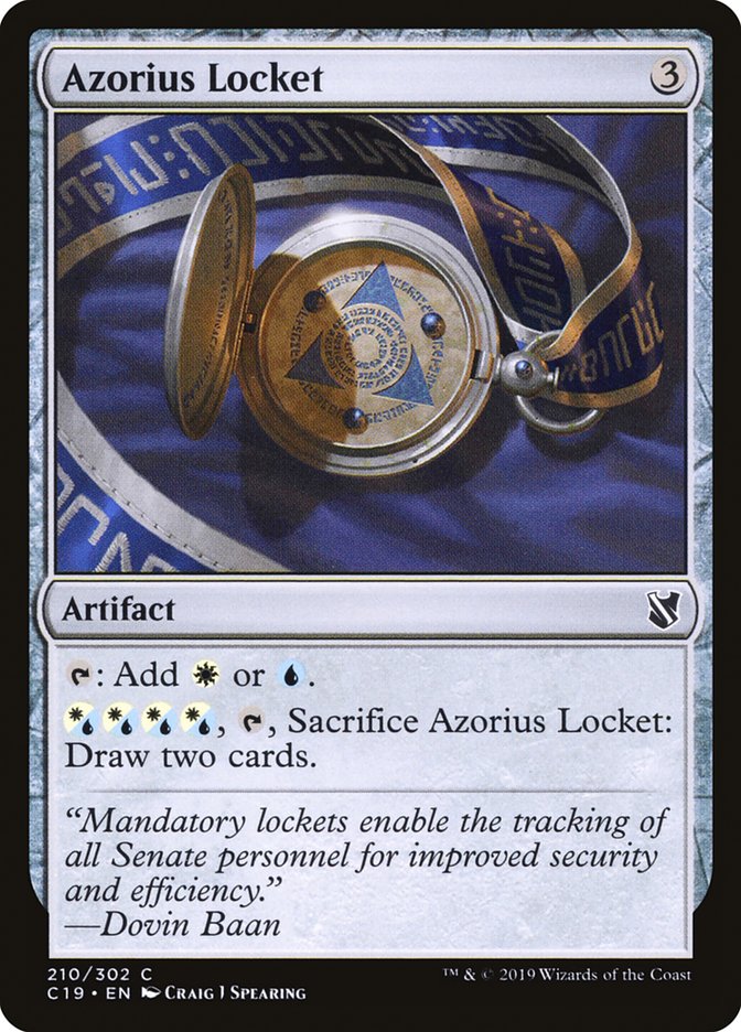 Azorius Locket [Commander 2019] | Golgari Games