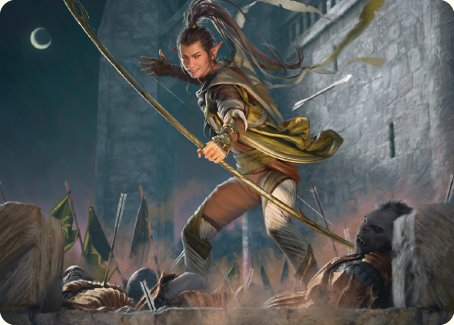 Legolas, Counter of Kills Art Card [The Lord of the Rings: Tales of Middle-earth Art Series] | Local Legends