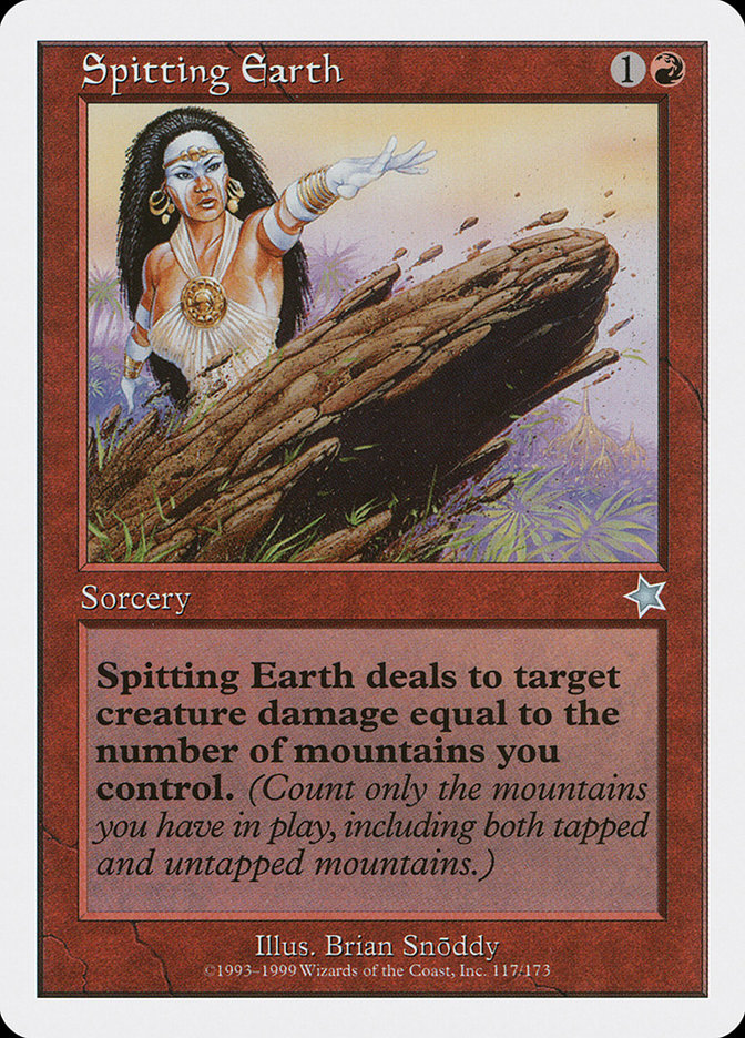 Spitting Earth [Starter 1999] | Local Legends