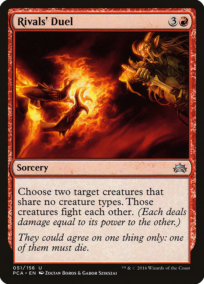 Rivals' Duel [Planechase Anthology] | Local Legends