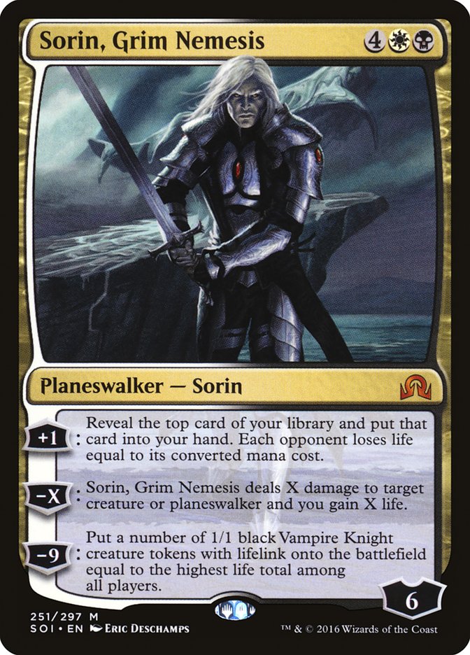 Sorin, Grim Nemesis [Shadows over Innistrad] | Golgari Games