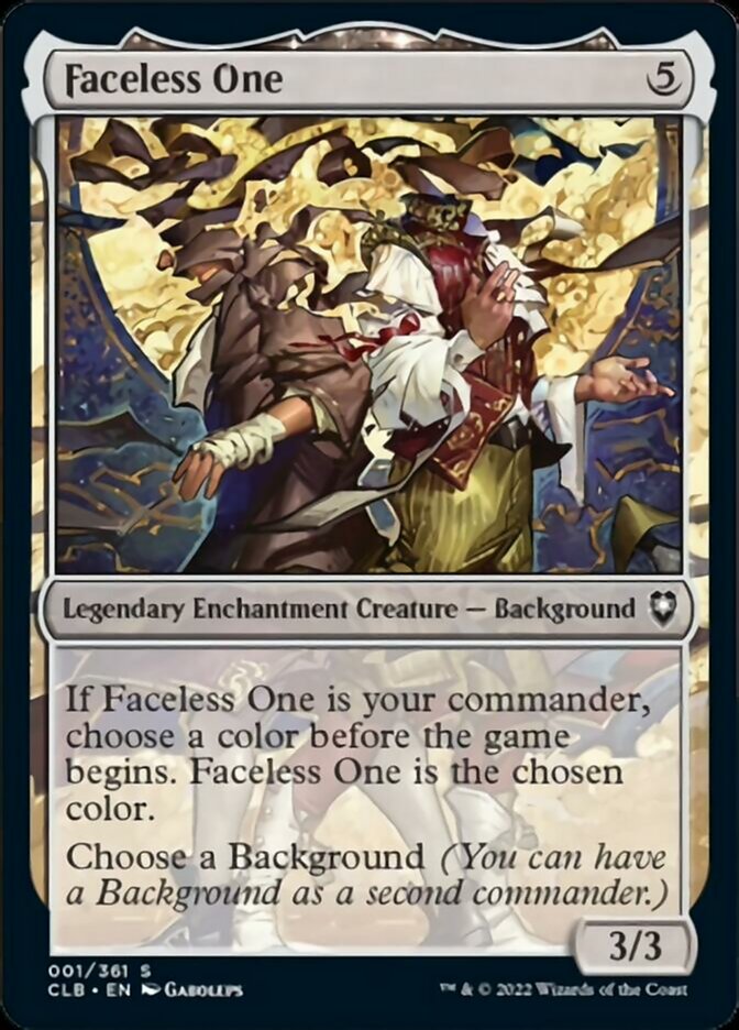 Faceless One [Commander Legends: Battle for Baldur's Gate] | Local Legends
