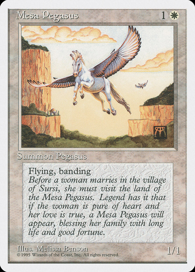 Mesa Pegasus [Fourth Edition] | Golgari Games