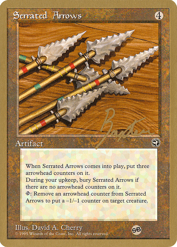 Serrated Arrows (George Baxter) (SB) [Pro Tour Collector Set] | Local Legends