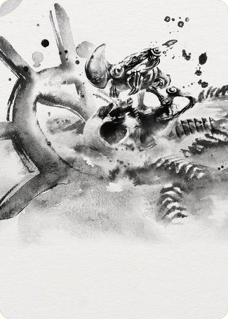 Myr Convert Art Card [Phyrexia: All Will Be One Art Series] | Local Legends