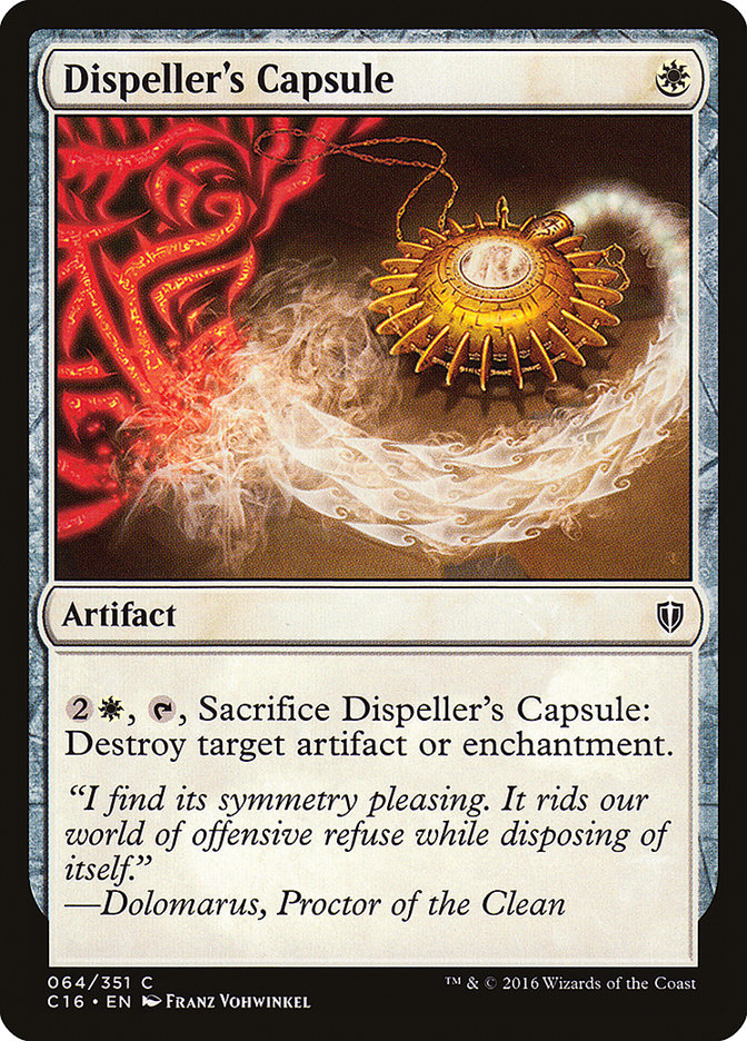 Dispeller's Capsule [Commander 2016] | Golgari Games