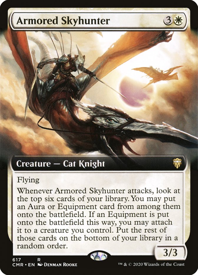 Armored Skyhunter (Extended Art) [Commander Legends] | Golgari Games