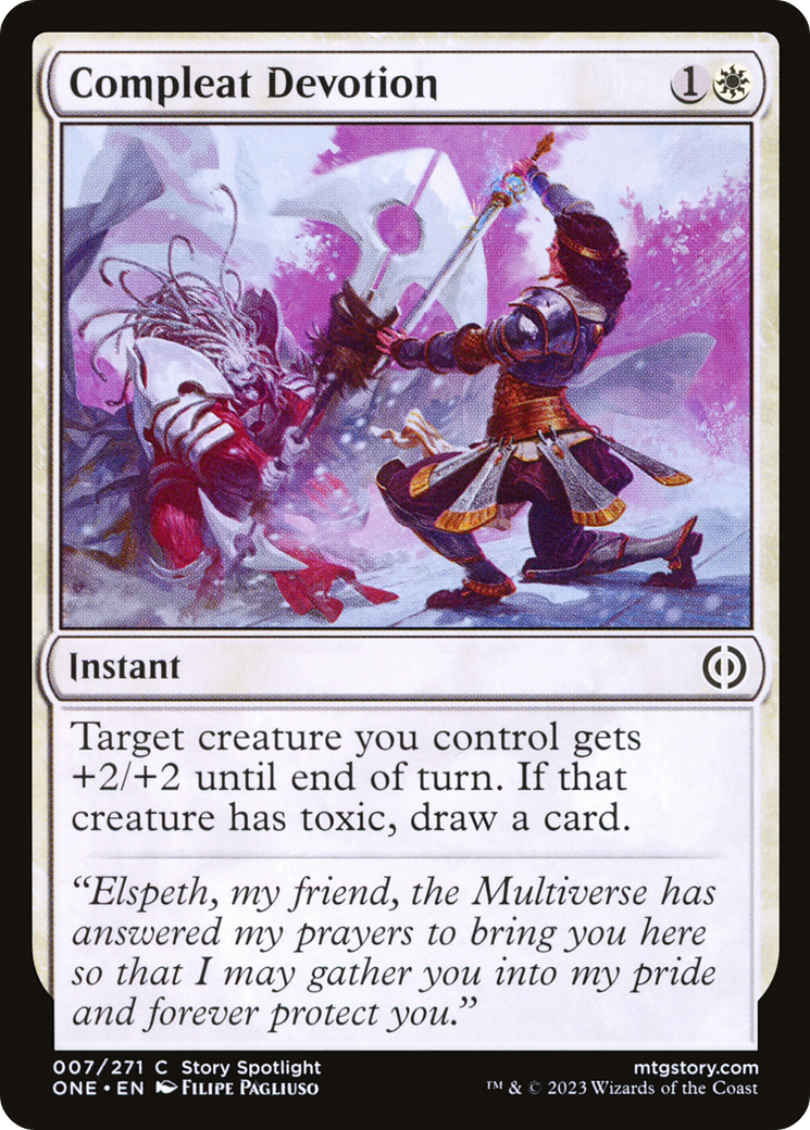 Compleat Devotion [Phyrexia: All Will Be One] | Local Legends