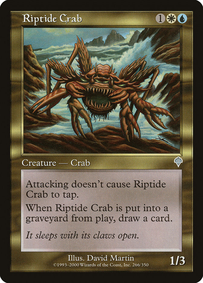 Riptide Crab [Invasion] | Golgari Games