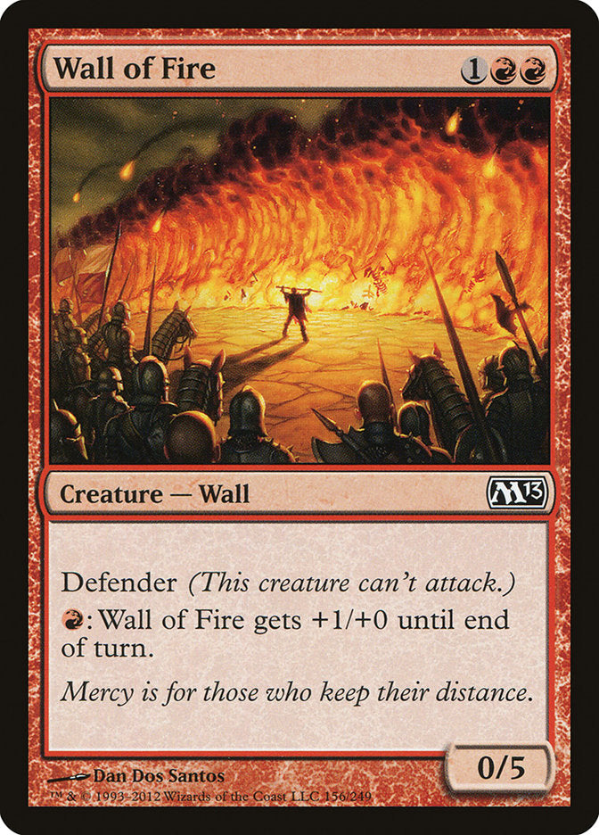 Wall of Fire [Magic 2013] | Golgari Games