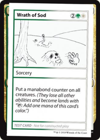 Wrath of Sod (2021 Edition) [Mystery Booster Playtest Cards] | Golgari Games