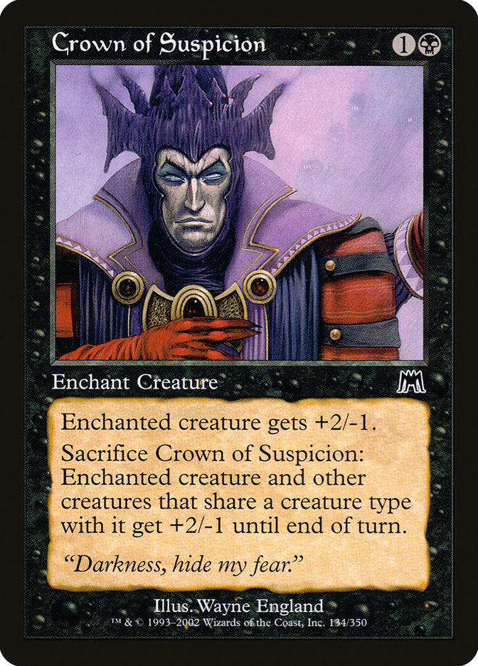Crown of Suspicion [Onslaught] | Local Legends