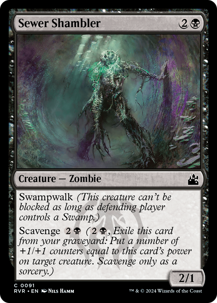 Sewer Shambler [Ravnica Remastered] | Local Legends