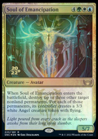 Soul of Emancipation [Streets of New Capenna Prerelease Promos] | Local Legends