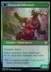 Ulvenwald Oddity // Ulvenwald Behemoth [Innistrad: Crimson Vow Prerelease Promos] | Golgari Games