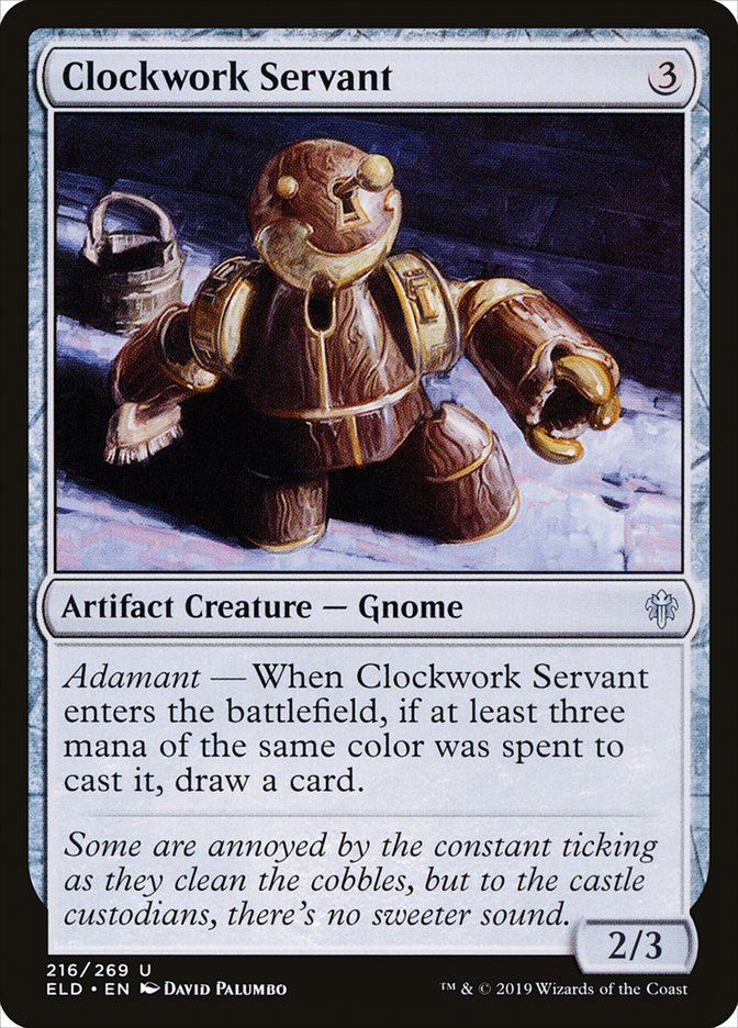 Clockwork Servant [Throne of Eldraine] | Local Legends