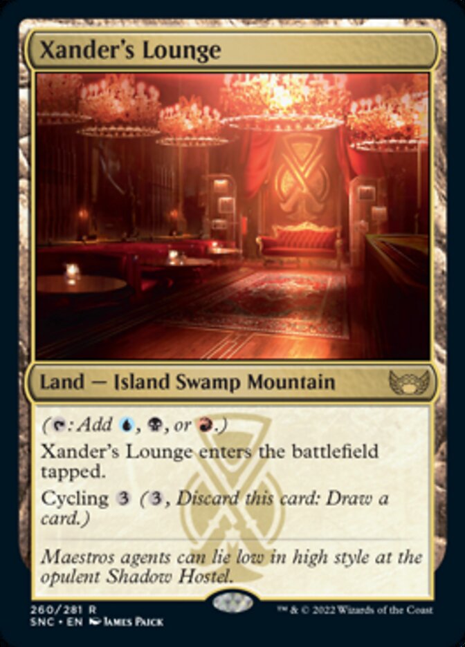 Xander's Lounge [Streets of New Capenna] | Golgari Games