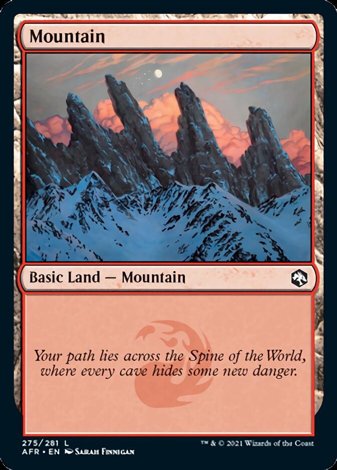 Mountain (275) [Dungeons & Dragons: Adventures in the Forgotten Realms] | Local Legends