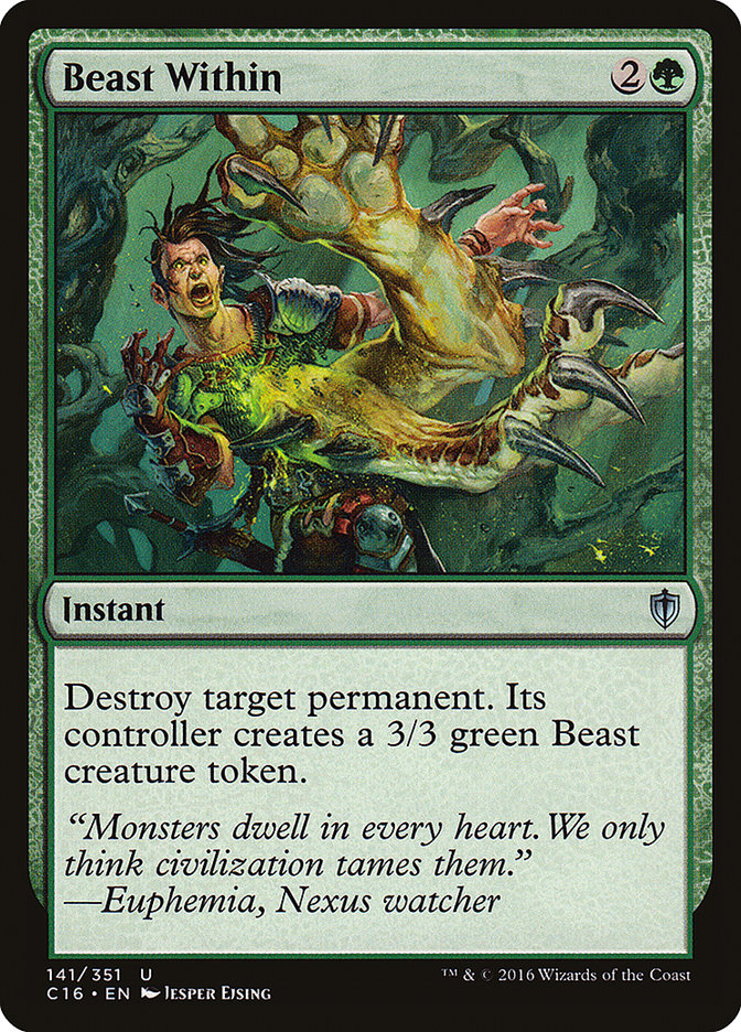 Beast Within [Commander 2016] | Golgari Games