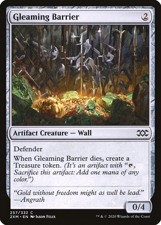 Gleaming Barrier [Double Masters] | Golgari Games