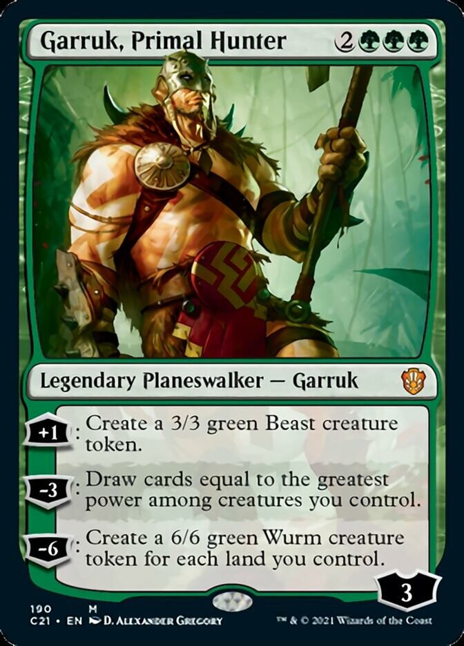 Garruk, Primal Hunter [Commander 2021] | Local Legends