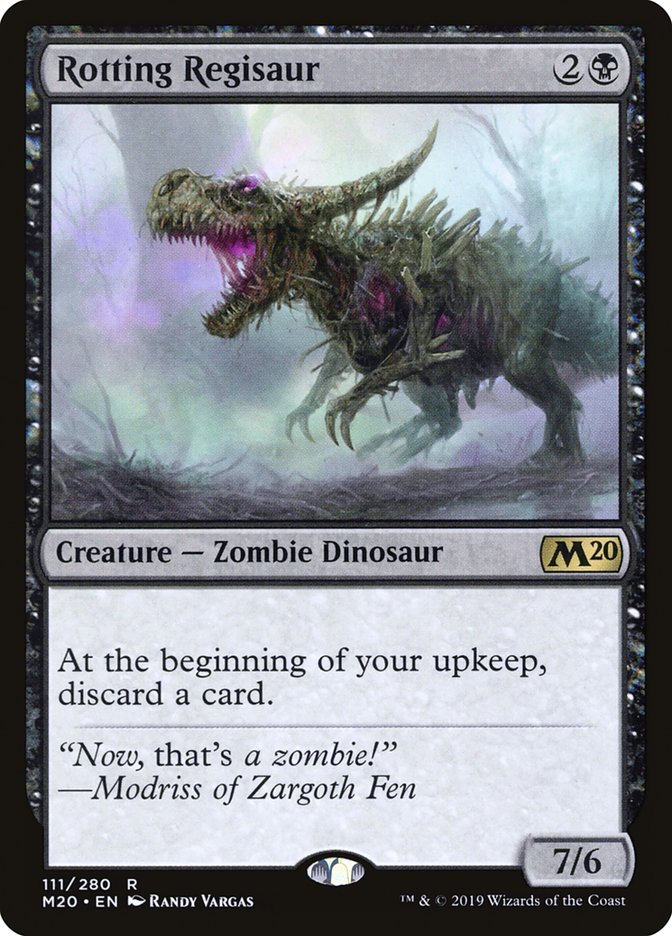 Rotting Regisaur [Core Set 2020] | Golgari Games