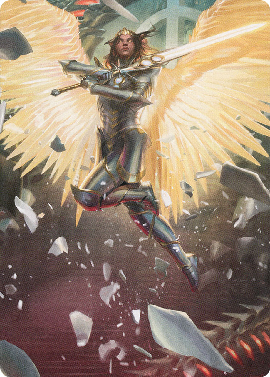 Archangel Elspeth Art Card [March of the Machine Art Series] | Local Legends