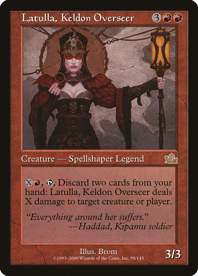 Latulla, Keldon Overseer [Prophecy] | Golgari Games