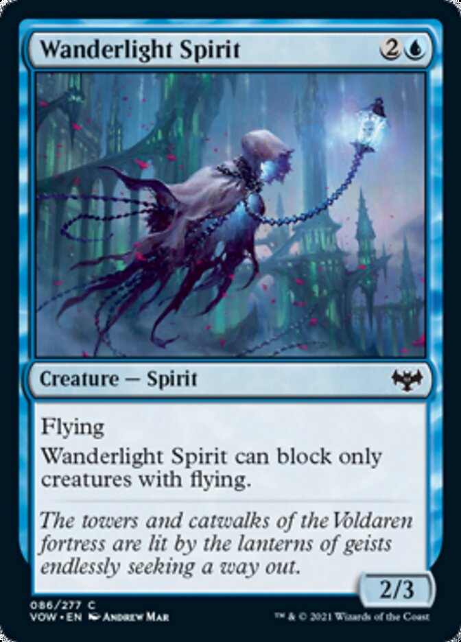 Wanderlight Spirit [Innistrad: Crimson Vow] | Golgari Games