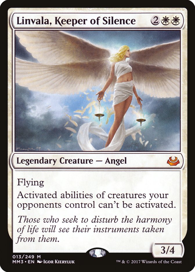 Linvala, Keeper of Silence [Modern Masters 2017] | Local Legends