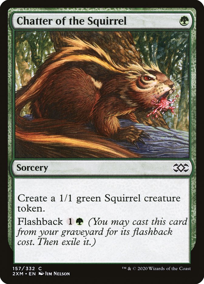 Chatter of the Squirrel [Double Masters] | Local Legends