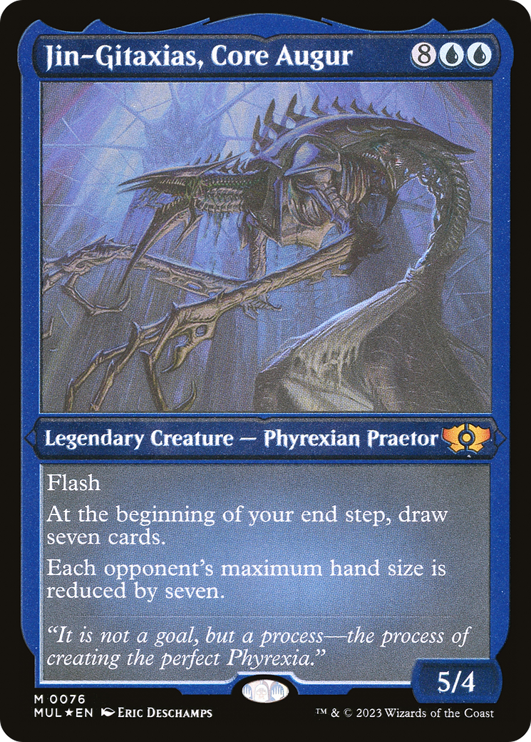 Jin-Gitaxias, Core Augur (Foil Etched) [Multiverse Legends] | Local Legends