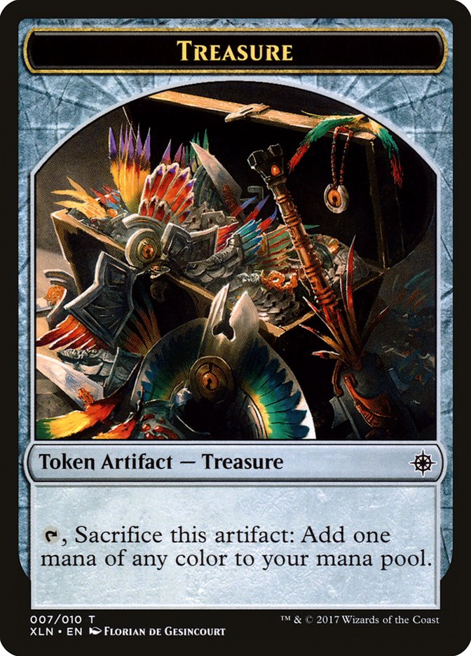 Treasure Token (007/010) [Ixalan Tokens] | Golgari Games