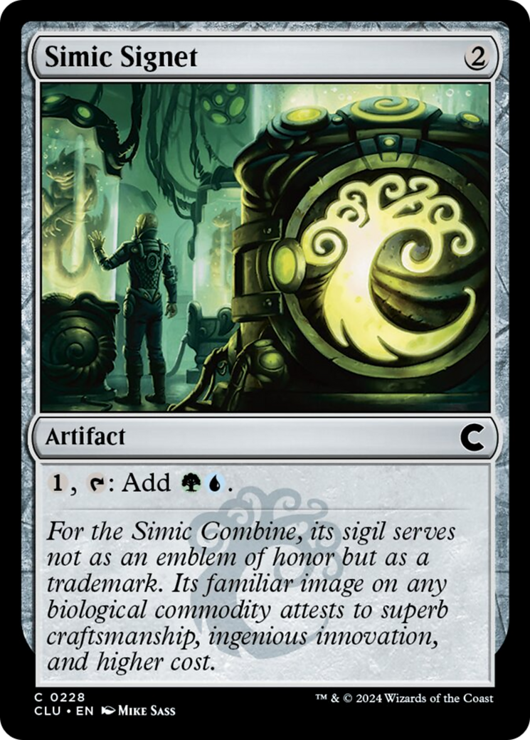 Simic Signet [Ravnica: Clue Edition] | Local Legends
