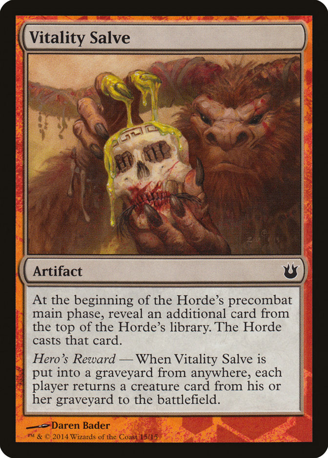 Vitality Salve [Born of the Gods Battle the Horde] | Local Legends