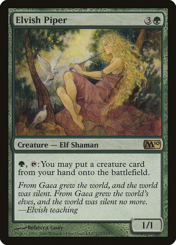 Elvish Piper [Magic 2010] | Golgari Games