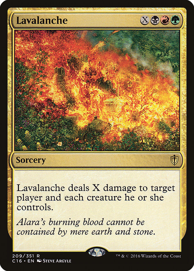 Lavalanche [Commander 2016] | Local Legends