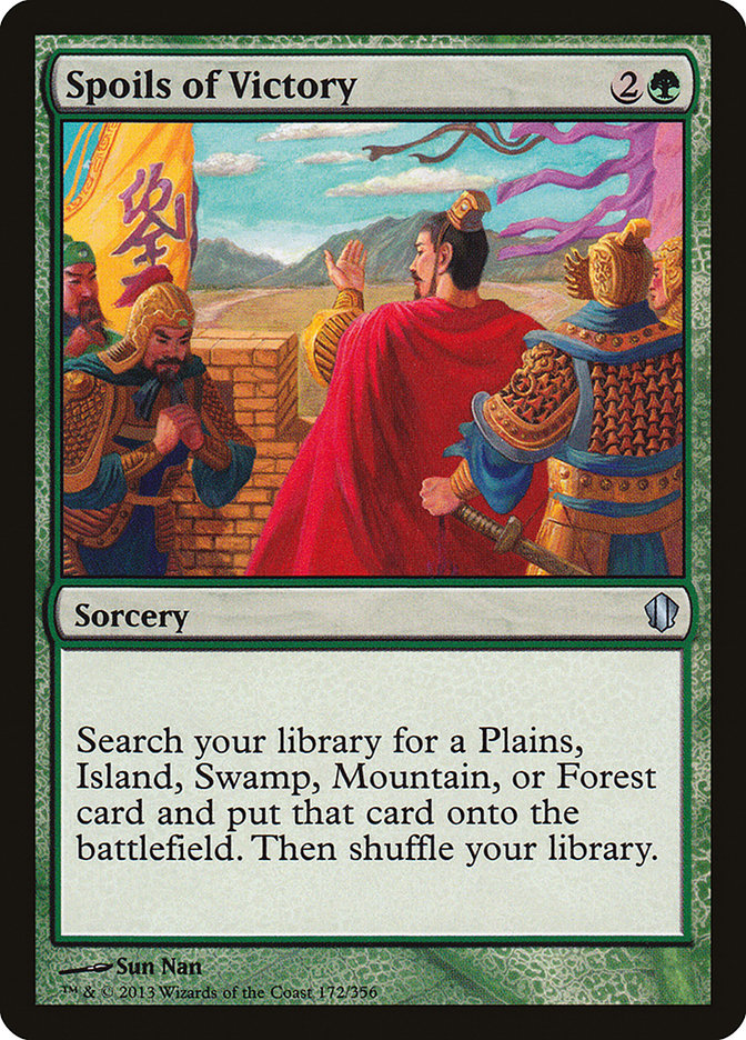 Spoils of Victory [Commander 2013] | Golgari Games