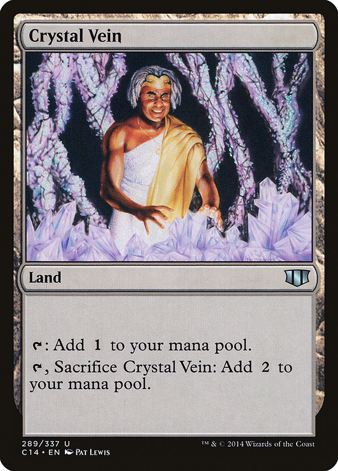 Crystal Vein [Commander 2014] | Golgari Games