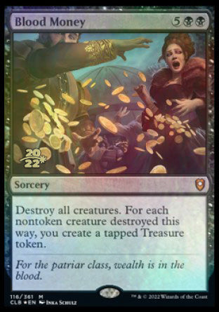 Blood Money [Commander Legends: Battle for Baldur's Gate Prerelease Promos] | Local Legends