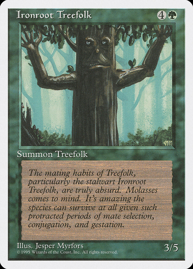 Ironroot Treefolk [Fourth Edition] | Local Legends