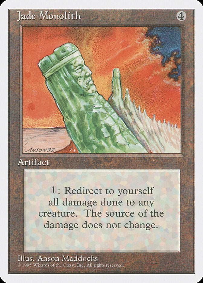Jade Monolith [Fourth Edition] | Local Legends