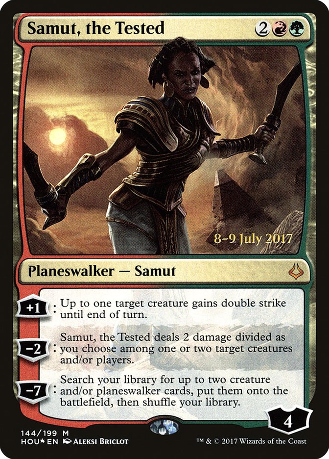 Samut, the Tested [Hour of Devastation Prerelease Promos] | Golgari Games