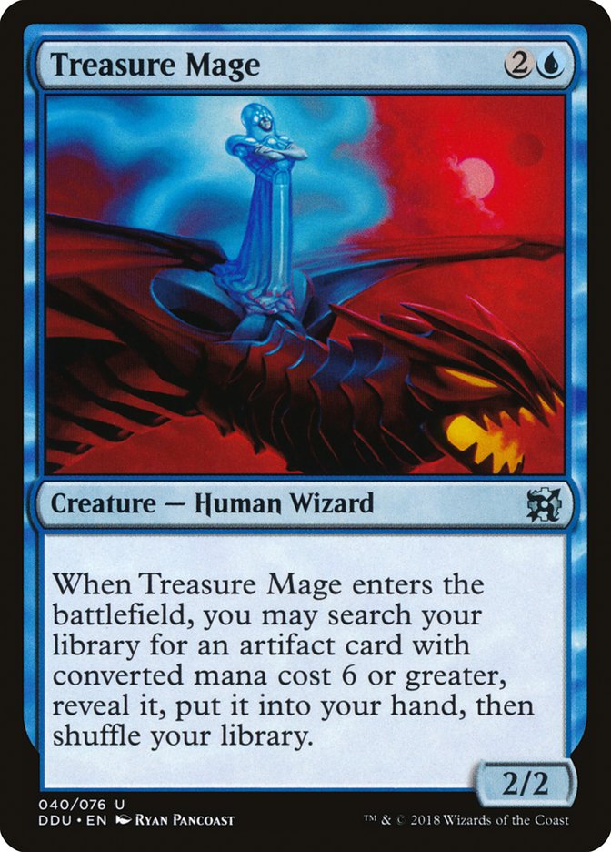 Treasure Mage [Duel Decks: Elves vs. Inventors] | Local Legends