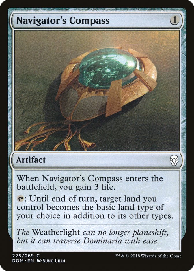 Navigator's Compass [Dominaria] | Local Legends